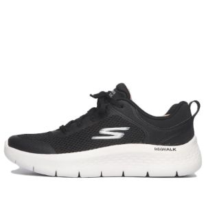 (WMNS) Skechers GO WALK Flex 'Black' 124817-BKW sold by KicksCrew