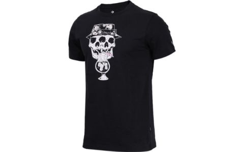 Converse Skull & Cocktail T-Shirt 'Black' 10008082-A01 sold by KicksCrew