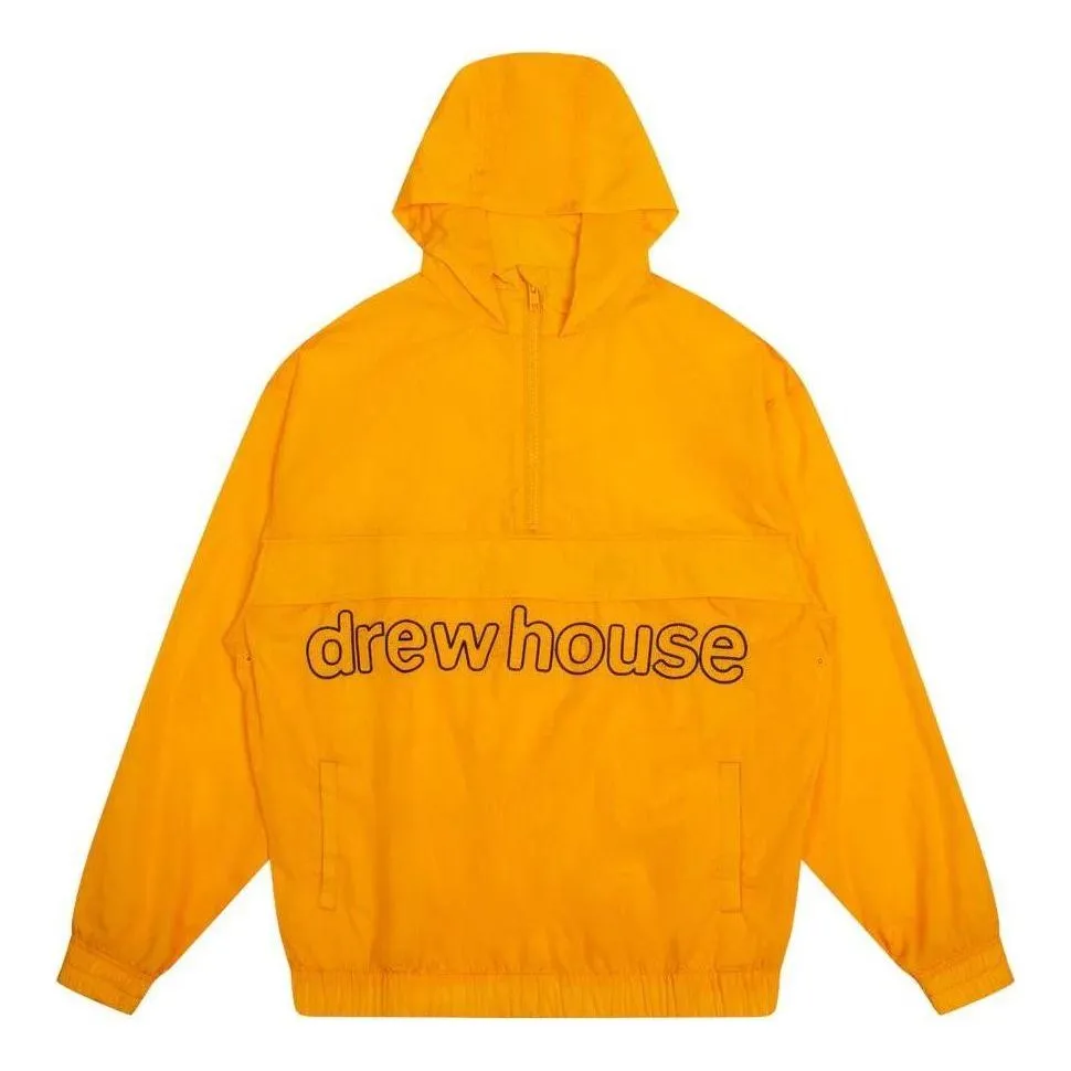 Drew House Nylon Drew House Anorak 'Orange' DR-FW22-119 sold by KicksCrew
