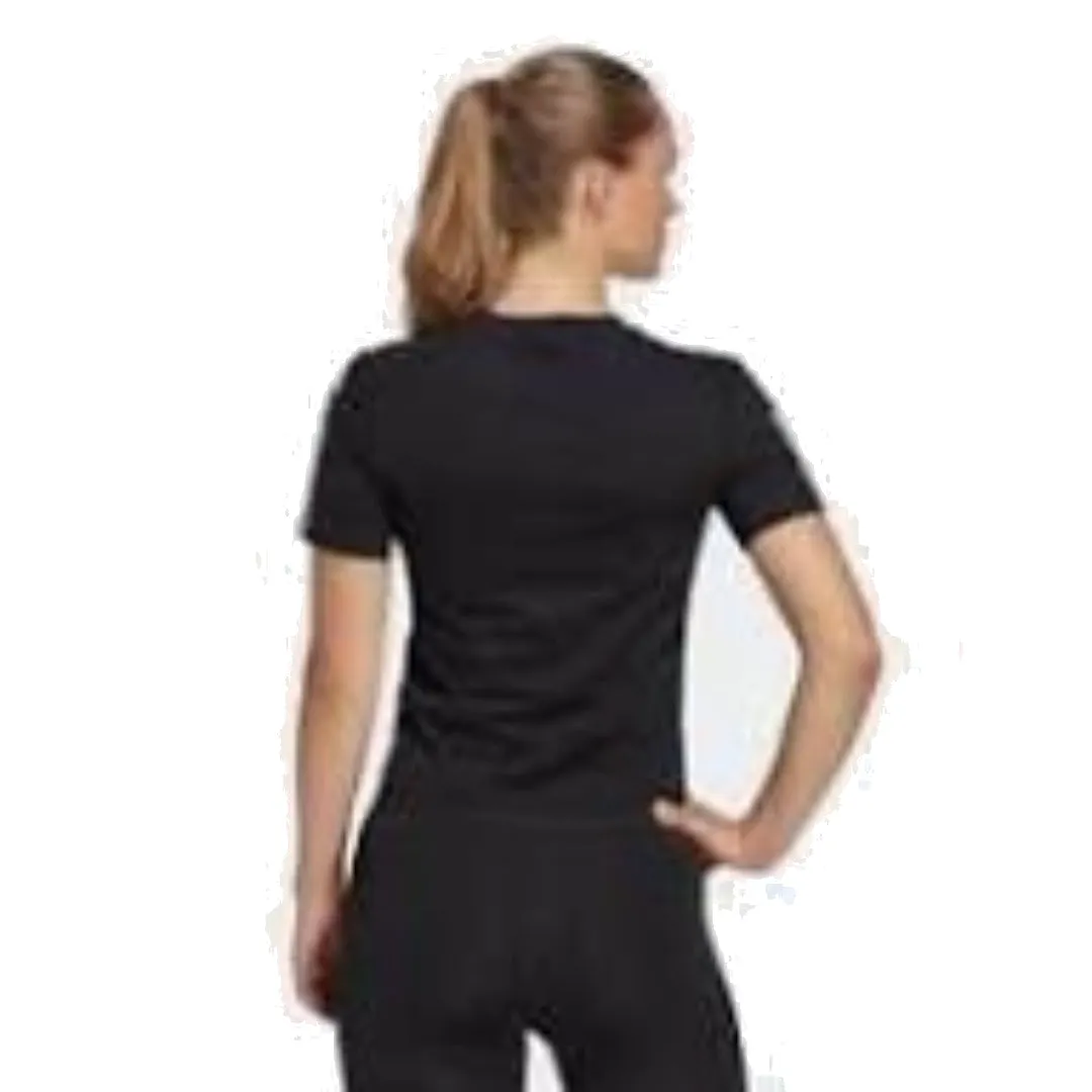 (WMNS) adidas Train Essentials Train Cotton 3-Stripes Crop T-Shirt Asia Sizing 'Black' HR7843 sold by KicksCrew product image thumbnail 3