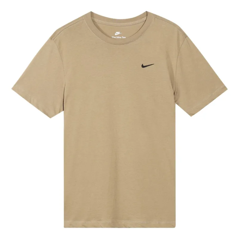 Nike Swoosh Logo T-shirt 'Tan' BV0508-247 sold by KicksCrew
