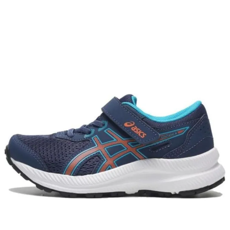 (PS) ASICS Contend 8 'Indigo Blue Sun Peach' 1014A258-405 sold by KicksCrew