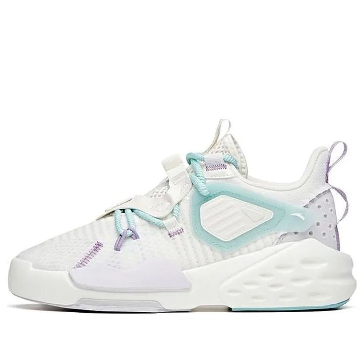 (WMNS) ANTA Badao Mid 'White Blue Purple' 122128084-3 sold by KicksCrew