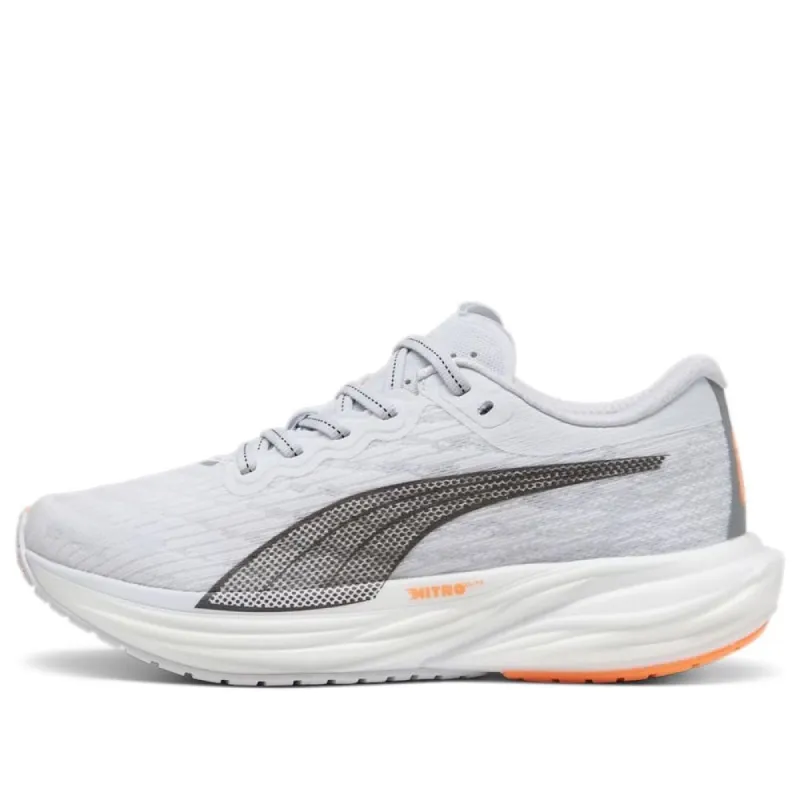 (WMNS) PUMA Deviate Nitro 2 'Silver Mist Neon Citrus' 376855-27 sold by KicksCrew