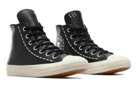 (WMNS) Converse Chuck Taylor All Star Bold Stitch High Top 'Black' A07954C sold by KicksCrew