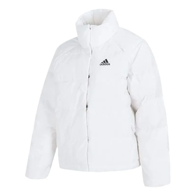 (WMNS) adidas Helionic Relaxed Down Jacket 'White' HG6281 sold by KicksCrew