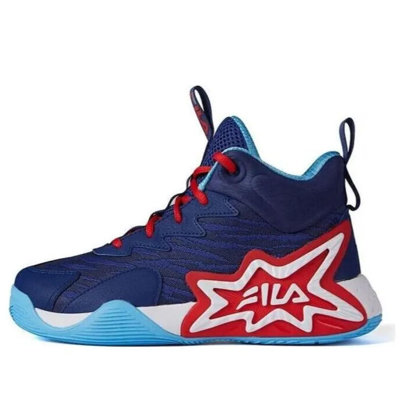 (GS) FILA Sport Basketball Shoes 'Blue Red' K15B242201FMT sold by KicksCrew