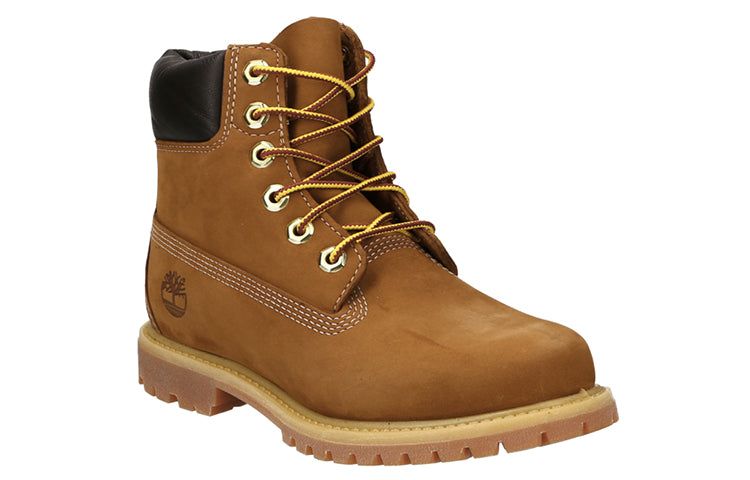 (WMNS) Timberland Icon 6'' Premium Boots 'Brown Nubuck' 10360 sold by KicksCrew product image thumbnail 3
