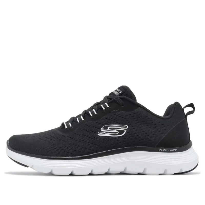 (WMNS) Skechers Flex Appeal 5.0 'Black White' 150201-BKW sold by KicksCrew