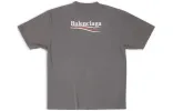 Balenciaga Political Campaign T-Shirt Large Fit 'Grey' 641655TNVG51227 sold by KicksCrew