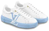 (WMNS) LOUIS VUITTON Time Out Sneakers 'White Blue' 1A8MZ7 sold by KicksCrew
