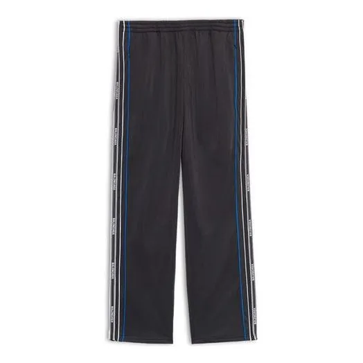 Balenciaga Logo Track Pants 'Black' 583837TEV241000 sold by KicksCrew