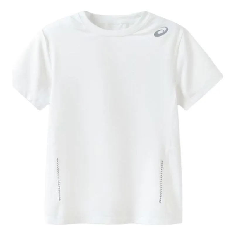 (GS) ASICS Classis T-shirt 'White' 332241173082 sold by KicksCrew