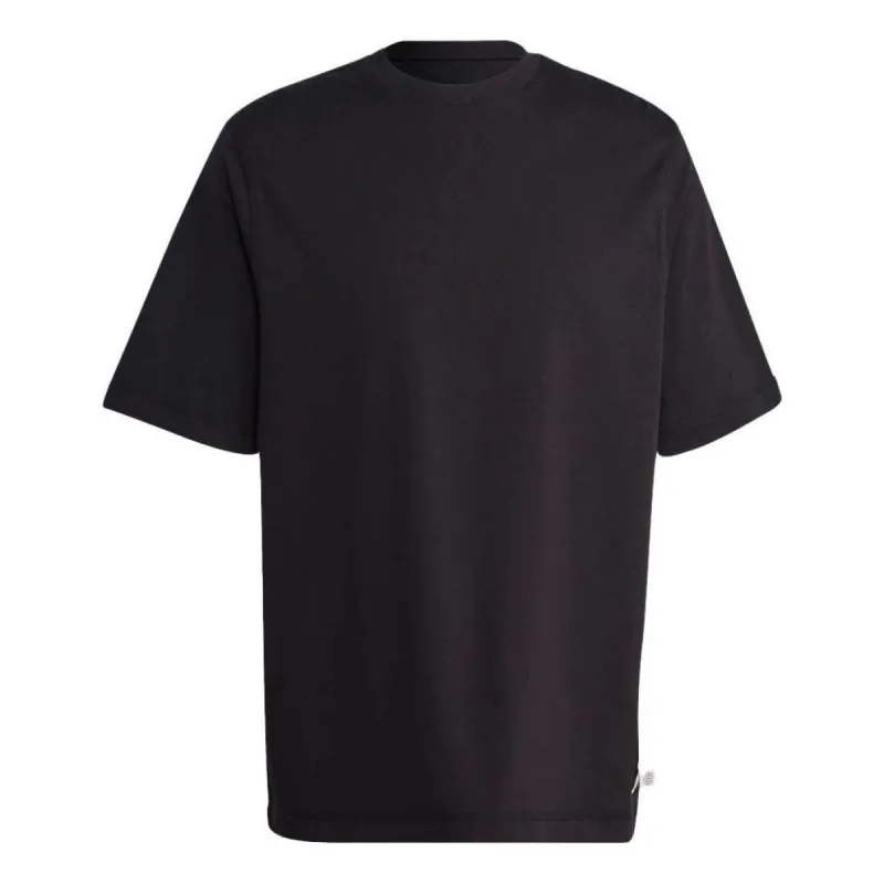 adidas Lounge Tee 'Black' IC4104 sold by KicksCrew