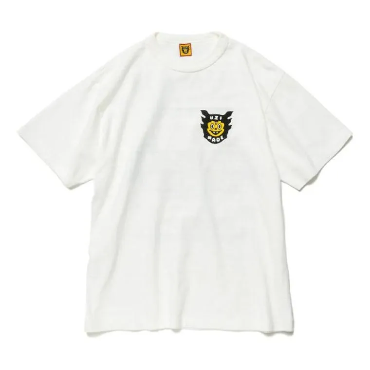 HUMAN MADE x Uzi Made #1 T-shirt 'White' XX23TE006 sold by KicksCrew product image thumbnail 2
