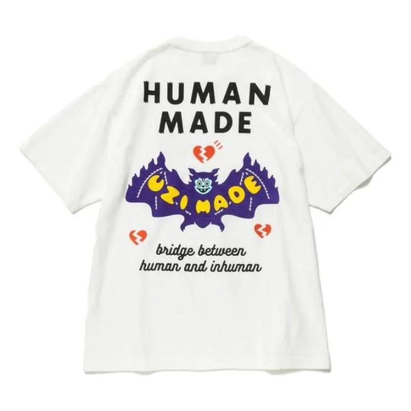 HUMAN MADE x Uzi Made #1 T-shirt 'White' XX23TE006 sold by KicksCrew