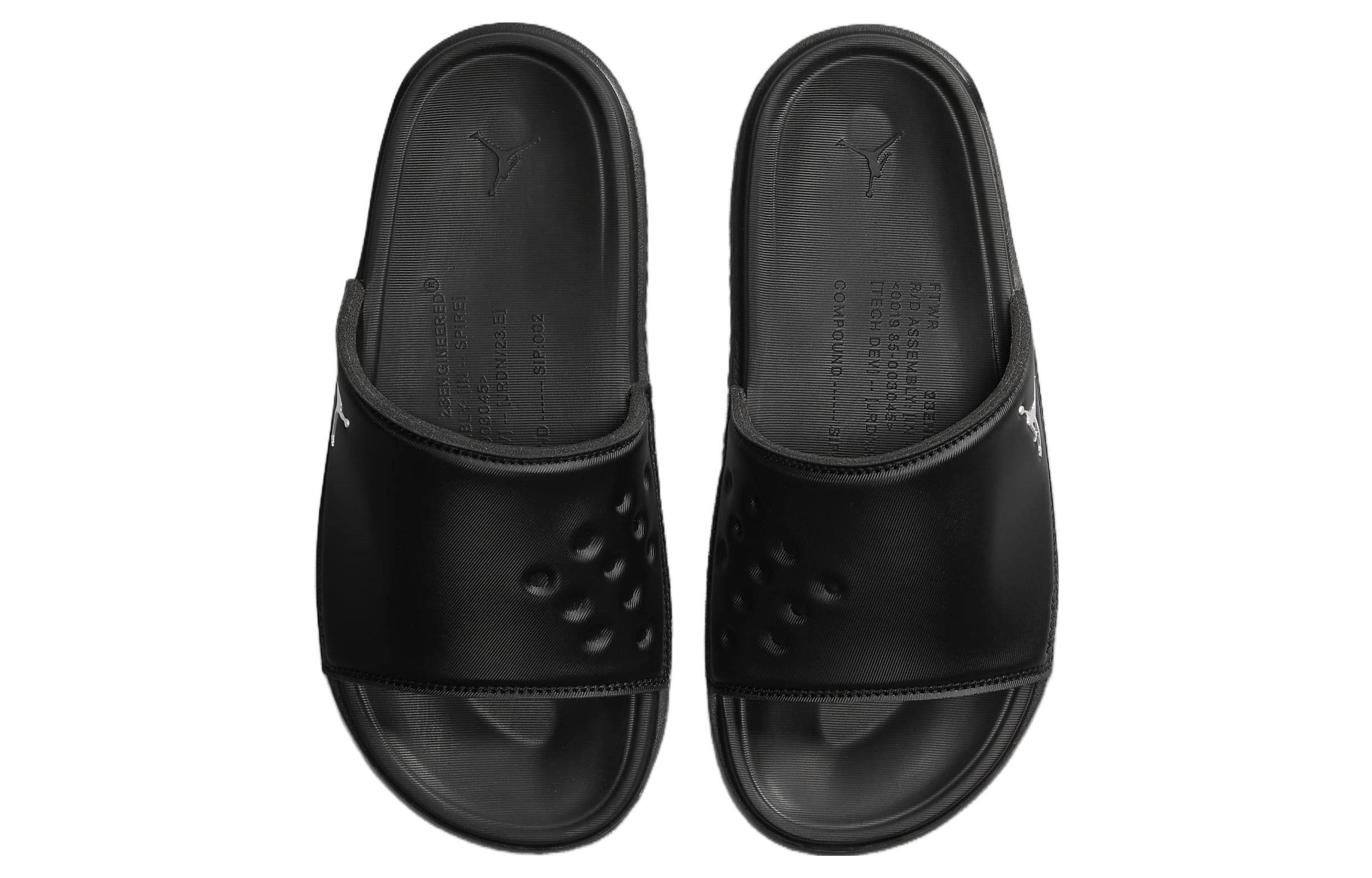 Air Jordan Play Slide 'Black Metallic Silver' DC9835-005 sold by KicksCrew product image thumbnail 4