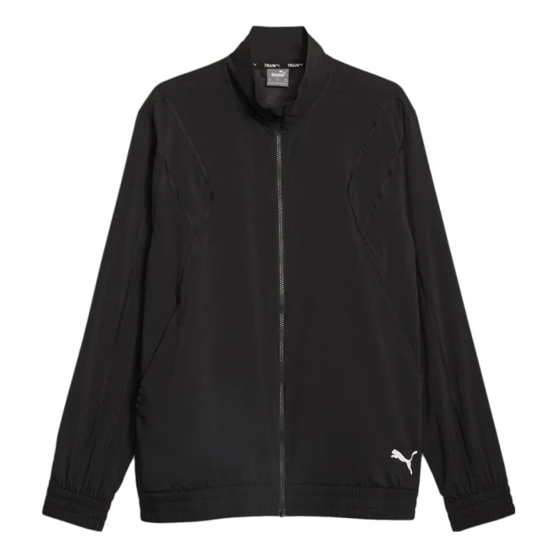 Puma FIT Full-Zip Woven Training Jacket 'Black' 523859-01 sold by KicksCrew
