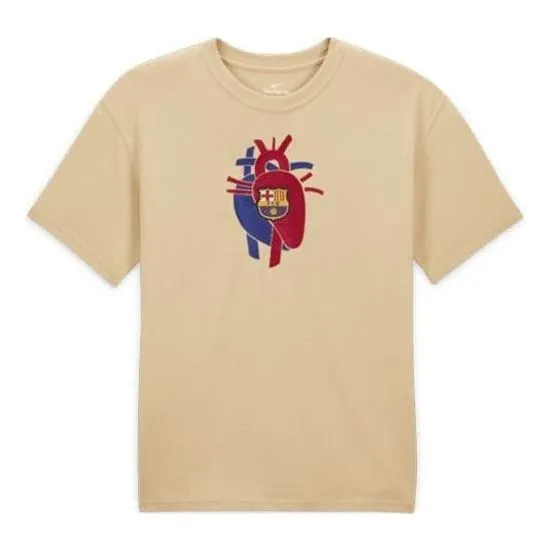 Nike x FC Barcelona x Patta Max90 T-Shirt 'Tan' FJ4208-252