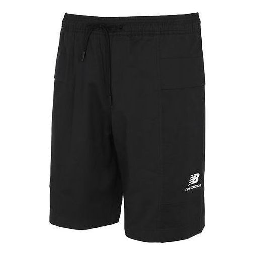 New Balance Logo Short 'Black' AMS12345-BK sold by KicksCrew