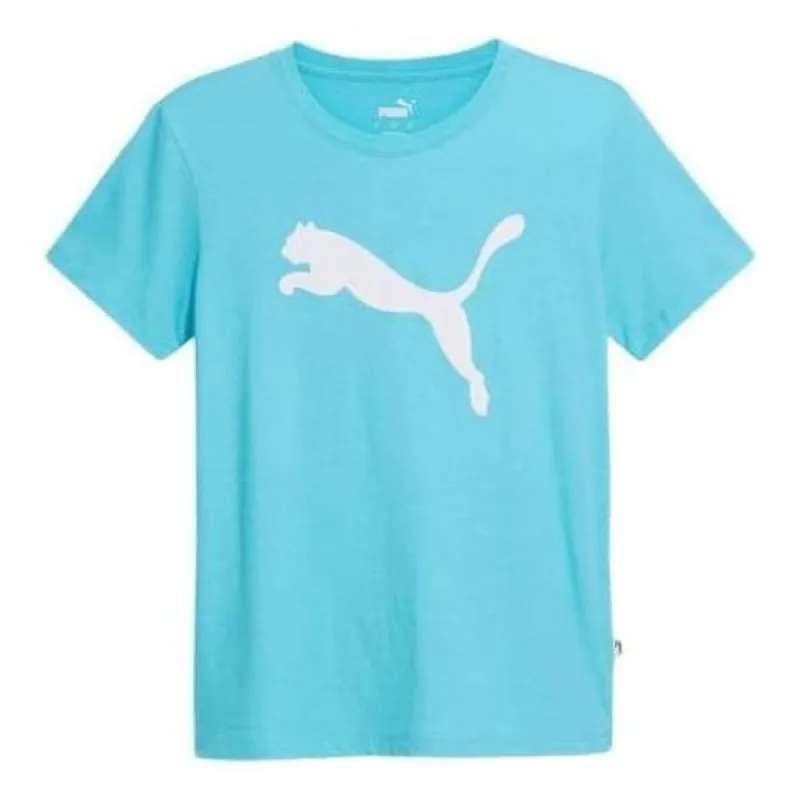 (WMNS) Puma Essentials Big Cat Logo Tee 'Team Aqua' 678900-91 sold by KicksCrew