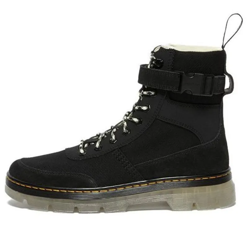 Dr. Martens Combs Tech Iced Casual Boots 'Black' 27310001 sold by KicksCrew