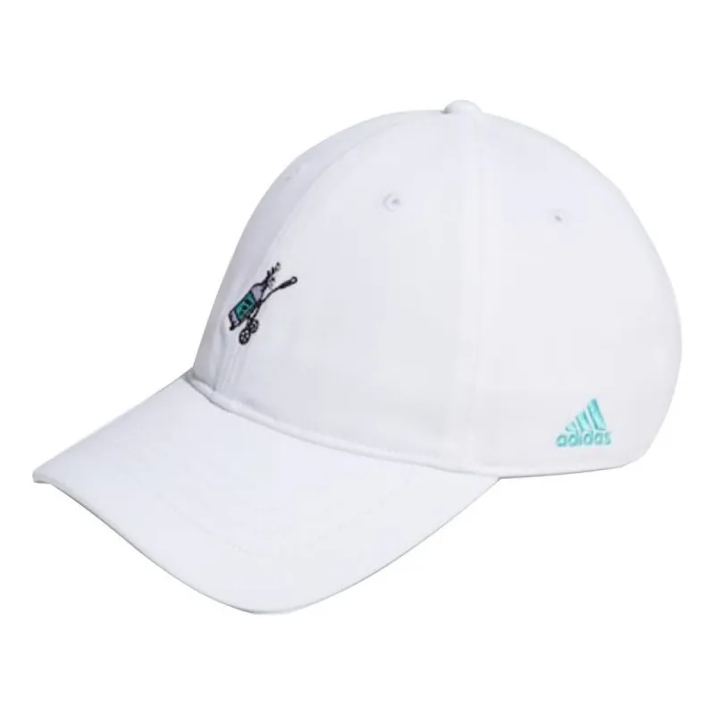 Adidas Small Logo Suede Cap 'White' HC6252 sold by KicksCrew