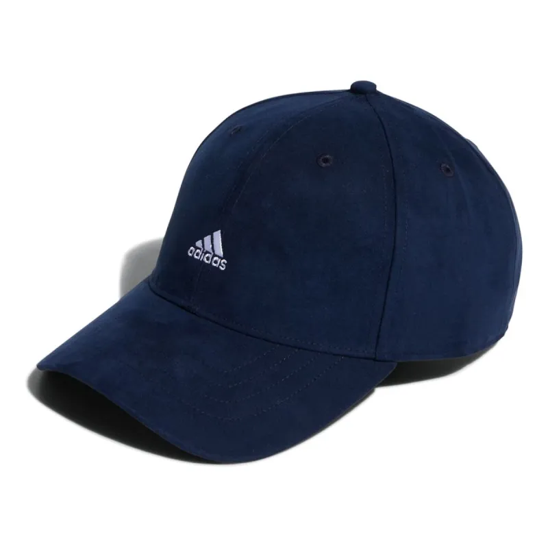 Adidas Small Logo Suede Cap 'Blue' HC6245 sold by KicksCrew