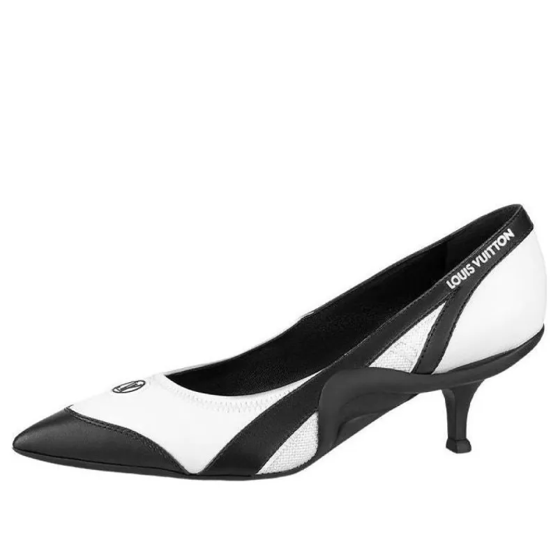 (WMNS) LOUIS VUITTON LV Archlight Pumps 'Black White' 1AAB9G sold by KicksCrew