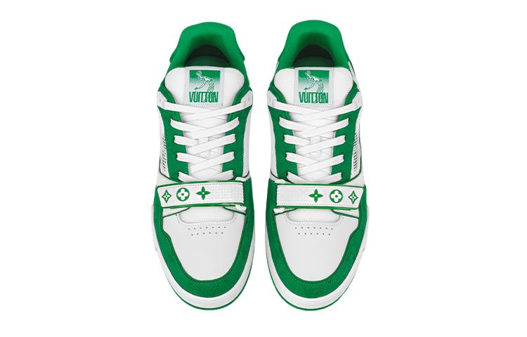 LOUIS VUITTON LV Trainer 'White Green' 1ABLY1 sold by KicksCrew product image thumbnail 2