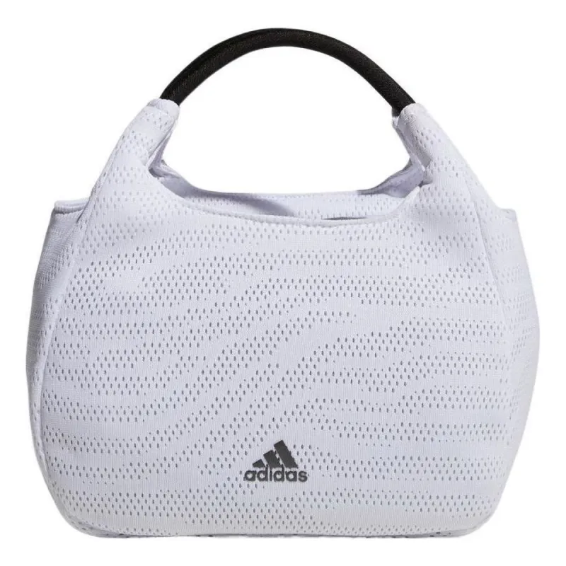 Adidas Statement Round Tote Bag 'White' HB3662 sold by KicksCrew