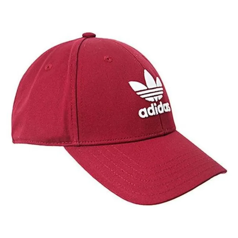 Adidas Trefoil Baseball Cap 'Burgundy' FM1324 sold by KicksCrew