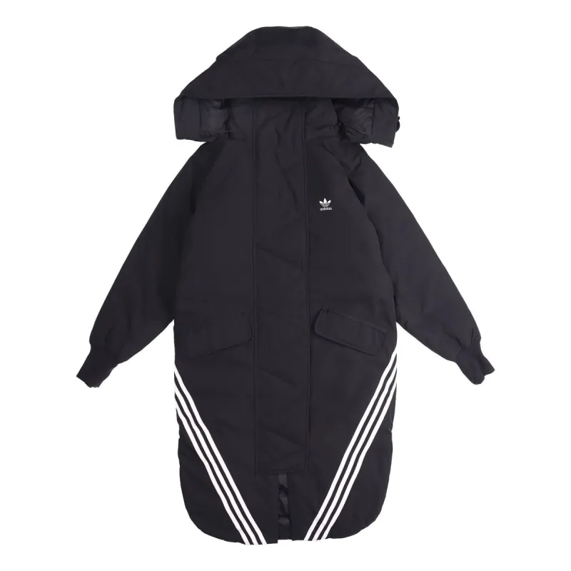 (WMNS) Adidas Originals Parka 'Black' FL0049 sold by KicksCrew