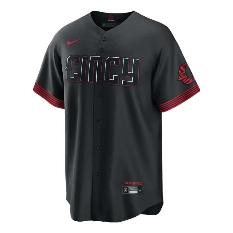Nike x MLB Cincinnati Reds City Connect Replica Baseball Jersey 'Joe Morgan 8' T77001N9QBJ-2Z0 sold by KicksCrew