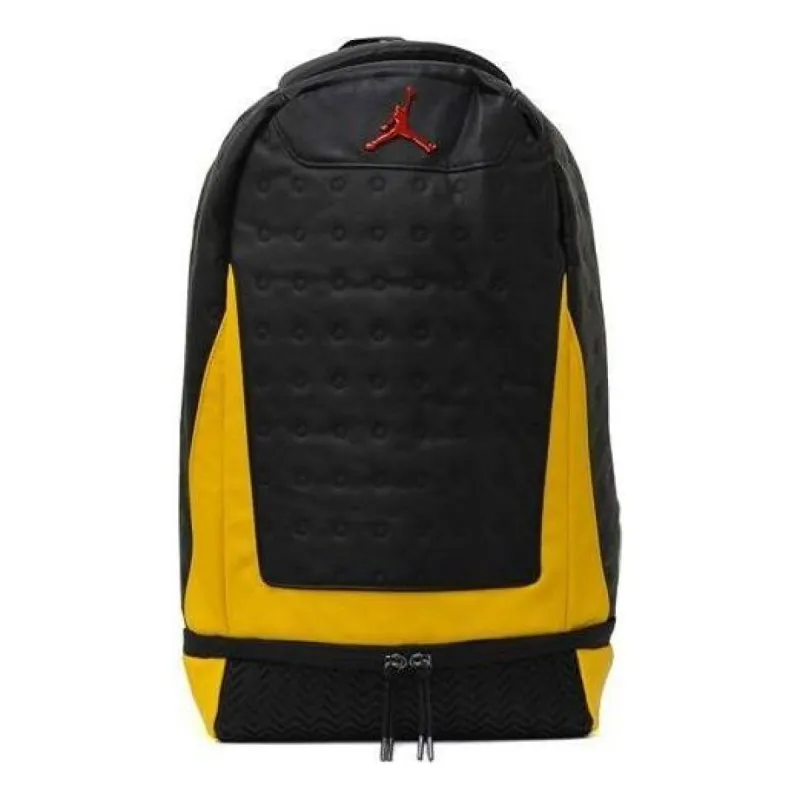 Air Jordan Retro 13 Backpack 'Yellow/Black' 9A1898-K1C sold by KicksCrew
