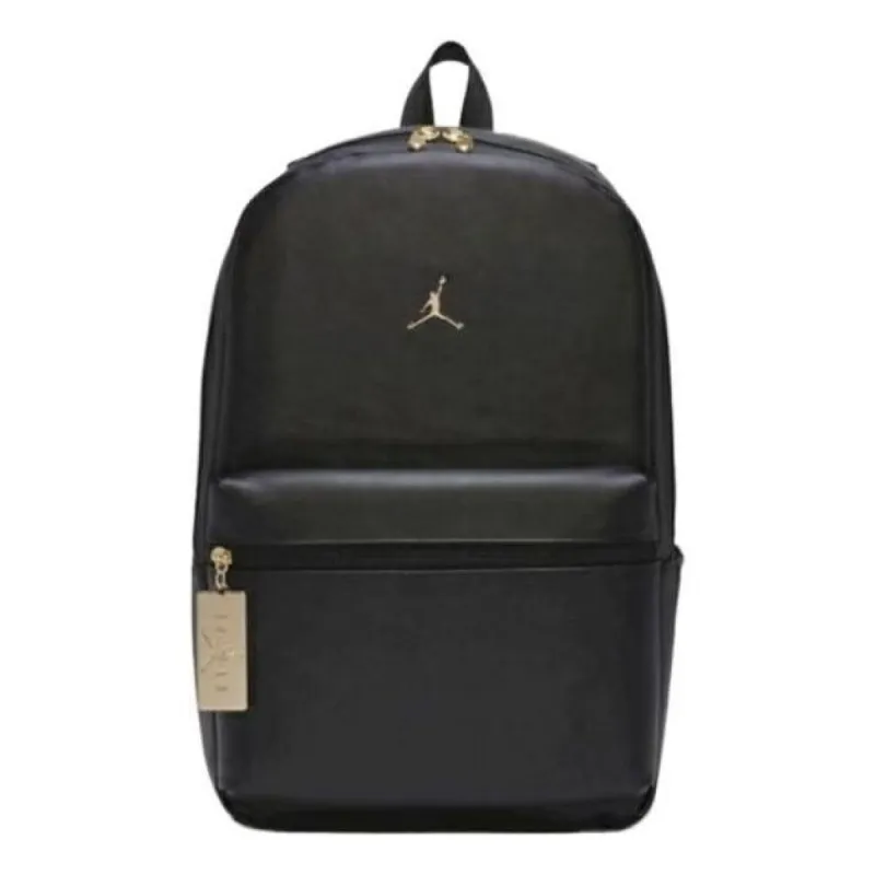 Air Jordan leather backpack 'Black' 9A0478-023 sold by KicksCrew