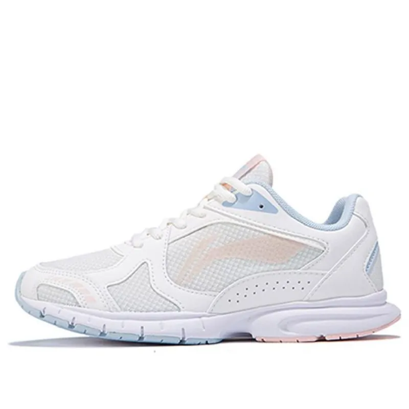 (WMNS) Li-Ning Comfort Running Shoes 'White Blue' ARBQ044-1 sold by KicksCrew