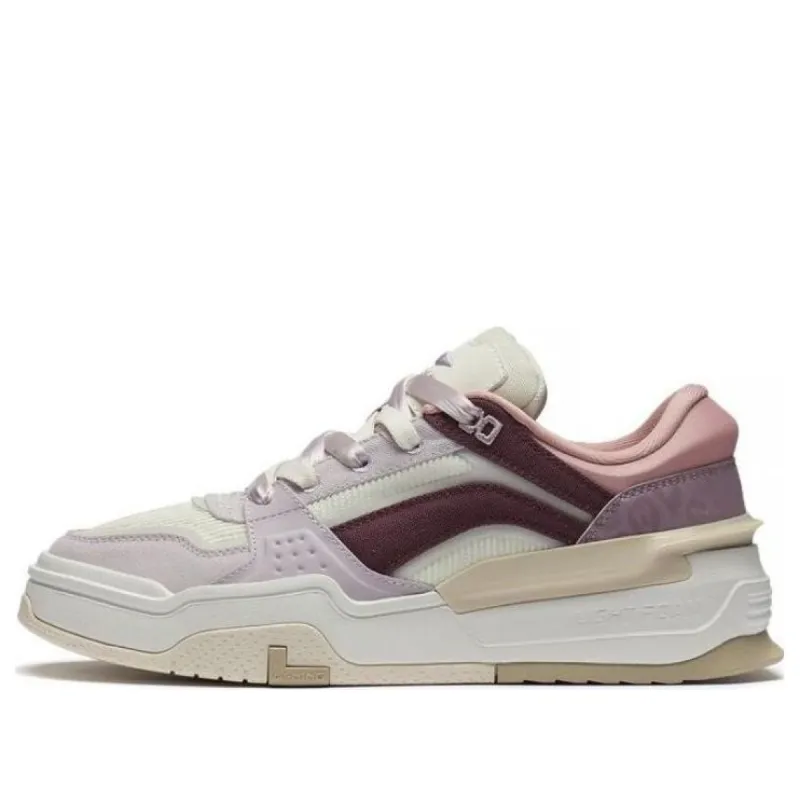 (WMNS) Li-Ning AG Skate Shoes 'White Purple Pink' AGCS246-4 sold by KicksCrew