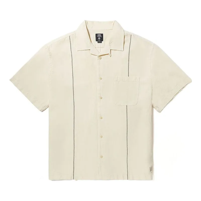 Vans Mikey February Buttondown Shirt 'Natural Cotton' VN000CB58DH sold by KicksCrew