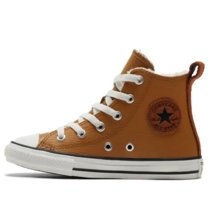 (PS) Converse Chuck Taylor All Star Lined Leather 'Tan' A01472C sold by KicksCrew
