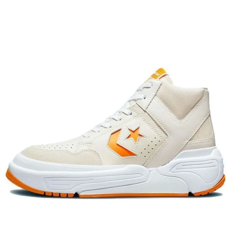 Converse Weapon CX Leather & Suede High Top 'Egret' A00975C sold by KicksCrew
