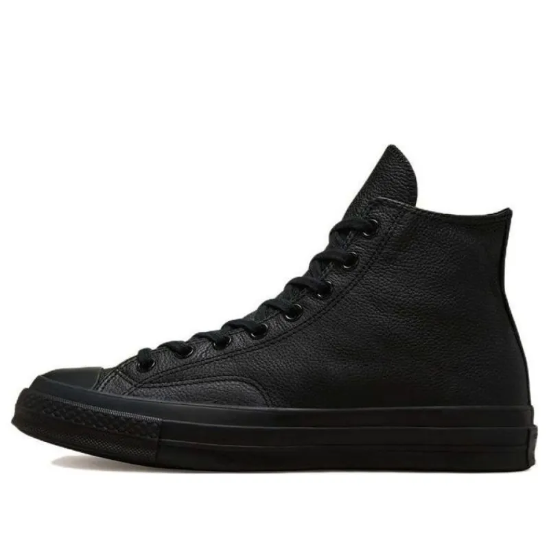 Converse Chuck 70s Tonal Leather High Top 'Black' A00732C sold by KicksCrew