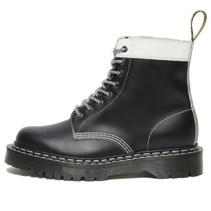 Dr. Martens 1460 Pascal Bex Leather Contrast Lace Up Boots 'Black' 27336009 sold by KicksCrew