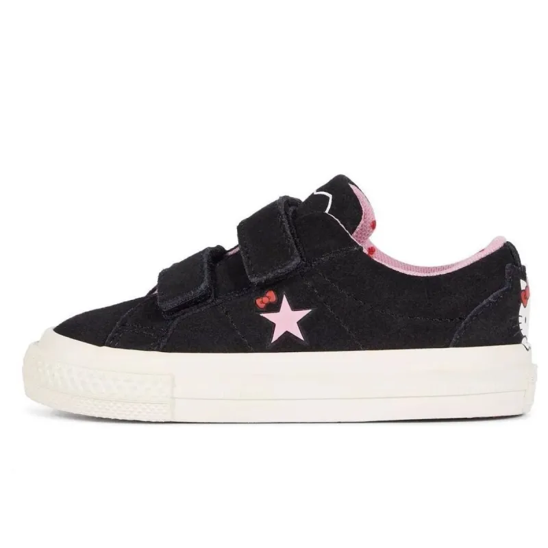 (TD) Converse x Hello Kitty One Star Ox 'Black' 762942C sold by KicksCrew