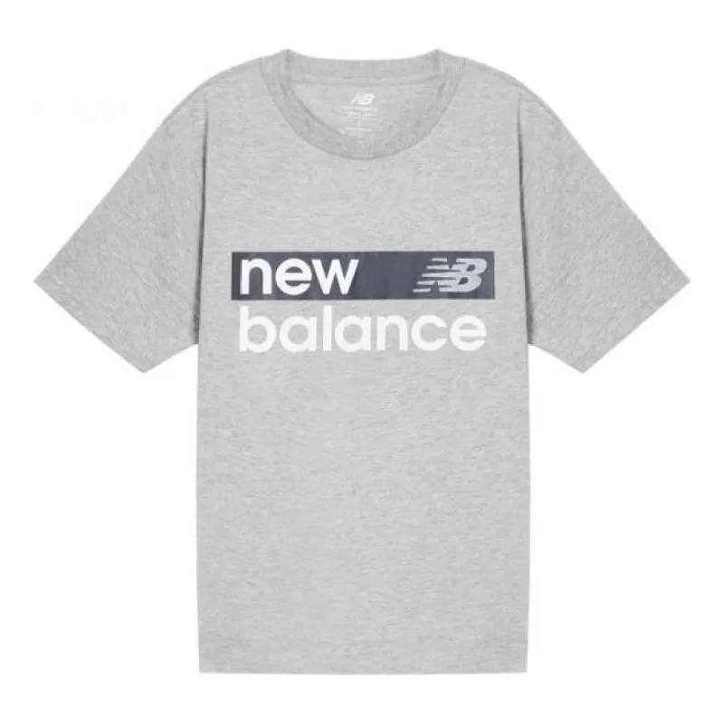 New Balance Classic Core Graphic Tee 'Light Grey' MT03917-AG sold by KicksCrew