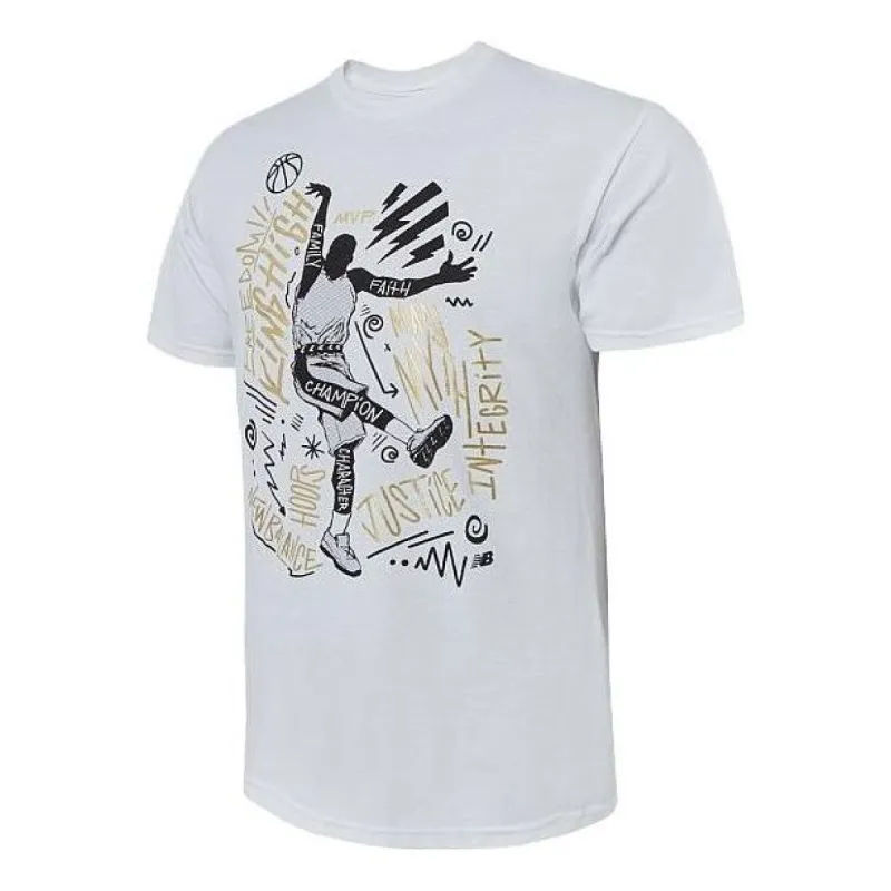 New Balance Kawhi Leonard Mvp Graphic Tee 'White' MT01603-WT sold by KicksCrew