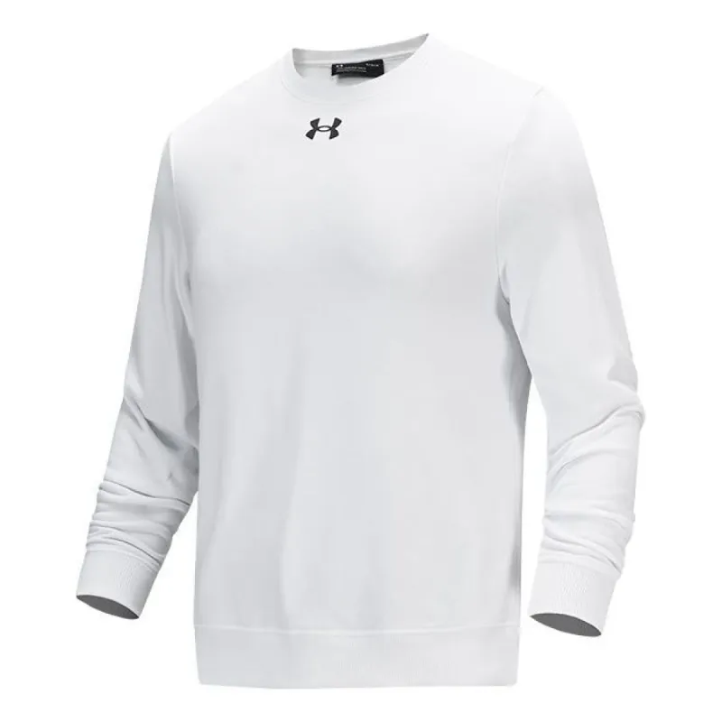 Under Armour Rival Fleece 2.0 Crew Pullover 'White' 21600301-100 sold by KicksCrew