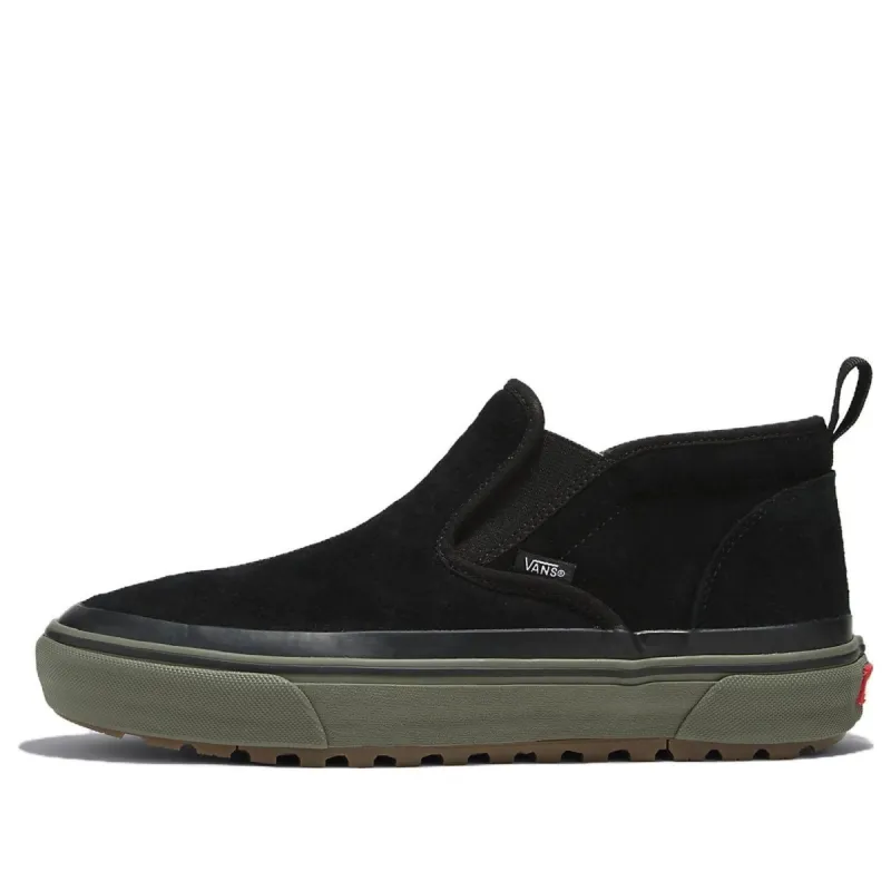 Vans Rain Camo Mid Slip MTE-1 Shoes 'Black Green' VN0A5KQSDOL sold by KicksCrew