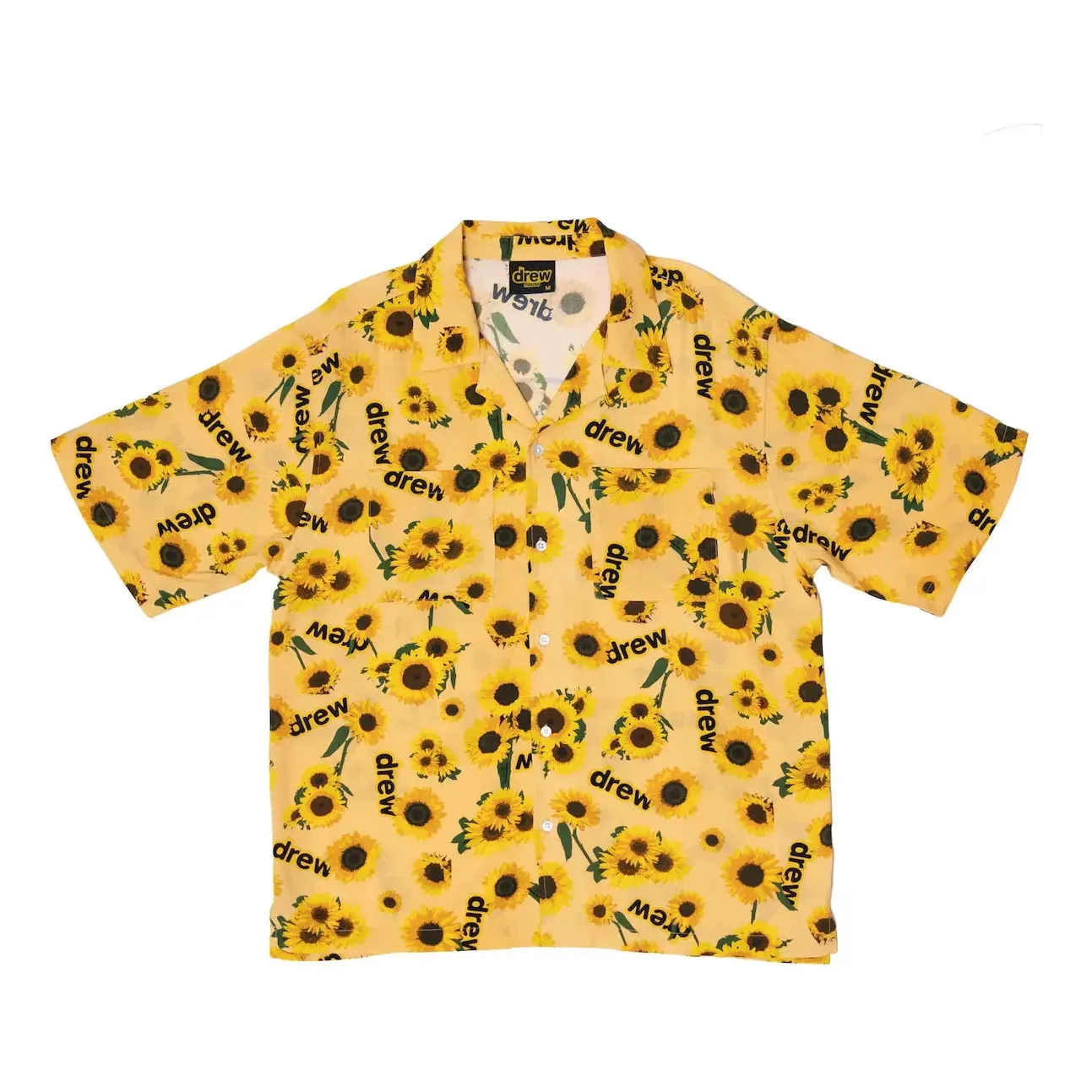 Drew House Rayon Camp Shirt 'Secret Sunflower' DR-SS21-79 sold by KicksCrew