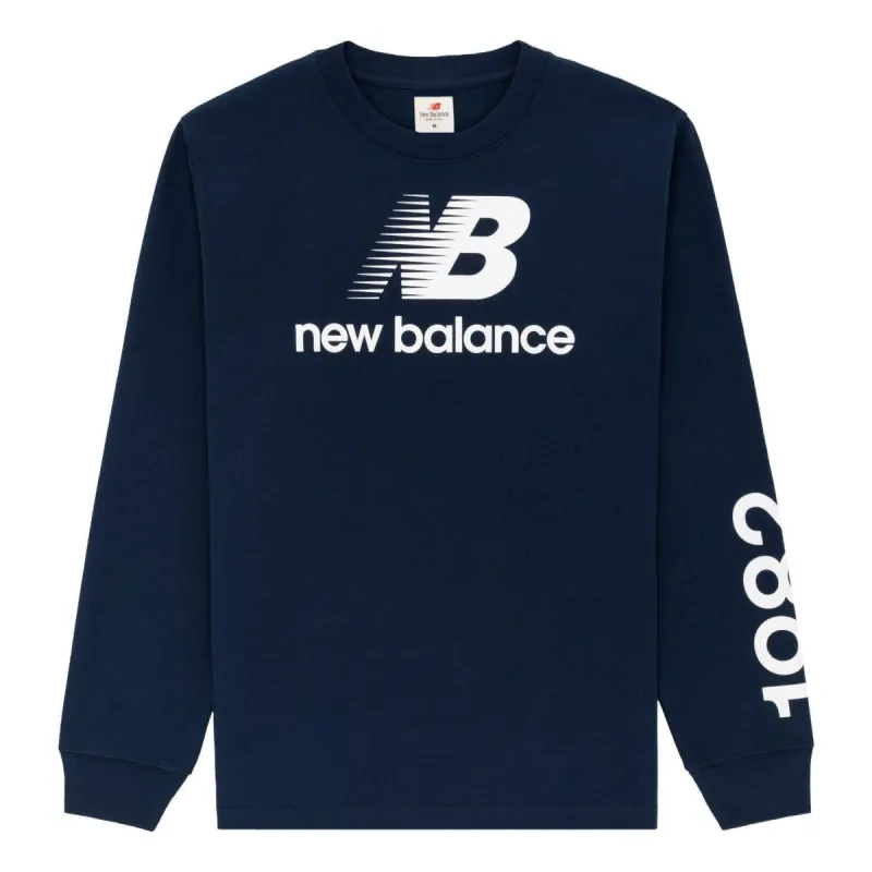 New Balance MADE in USA Heritage Long Sleeve T-Shirt 'Natural Indigo' MT21548-NGO sold by KicksCrew